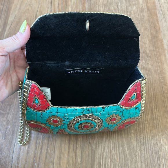 Hard shell mosaic purse - Picture 5 of 5